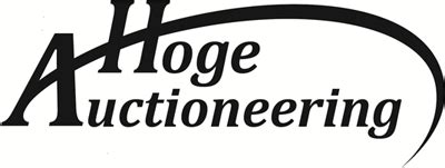Hoge auction - Please call or email Hoge Auctioneering if you purchased items online 319-435-2302 or [email protected] Please do all investigating on the lots that you are interested in before placing your bids. After you place a bid and the system accepts that bid, it cannot be retracted. All of the items that are sold at the auction companies facility are ...